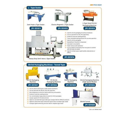 Shrink Wrap Equipment - Automatic Grade: Automatic