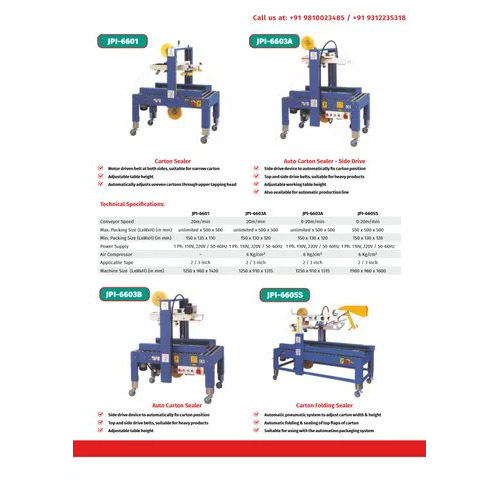 Flap Folder Carton Sealing Machine
