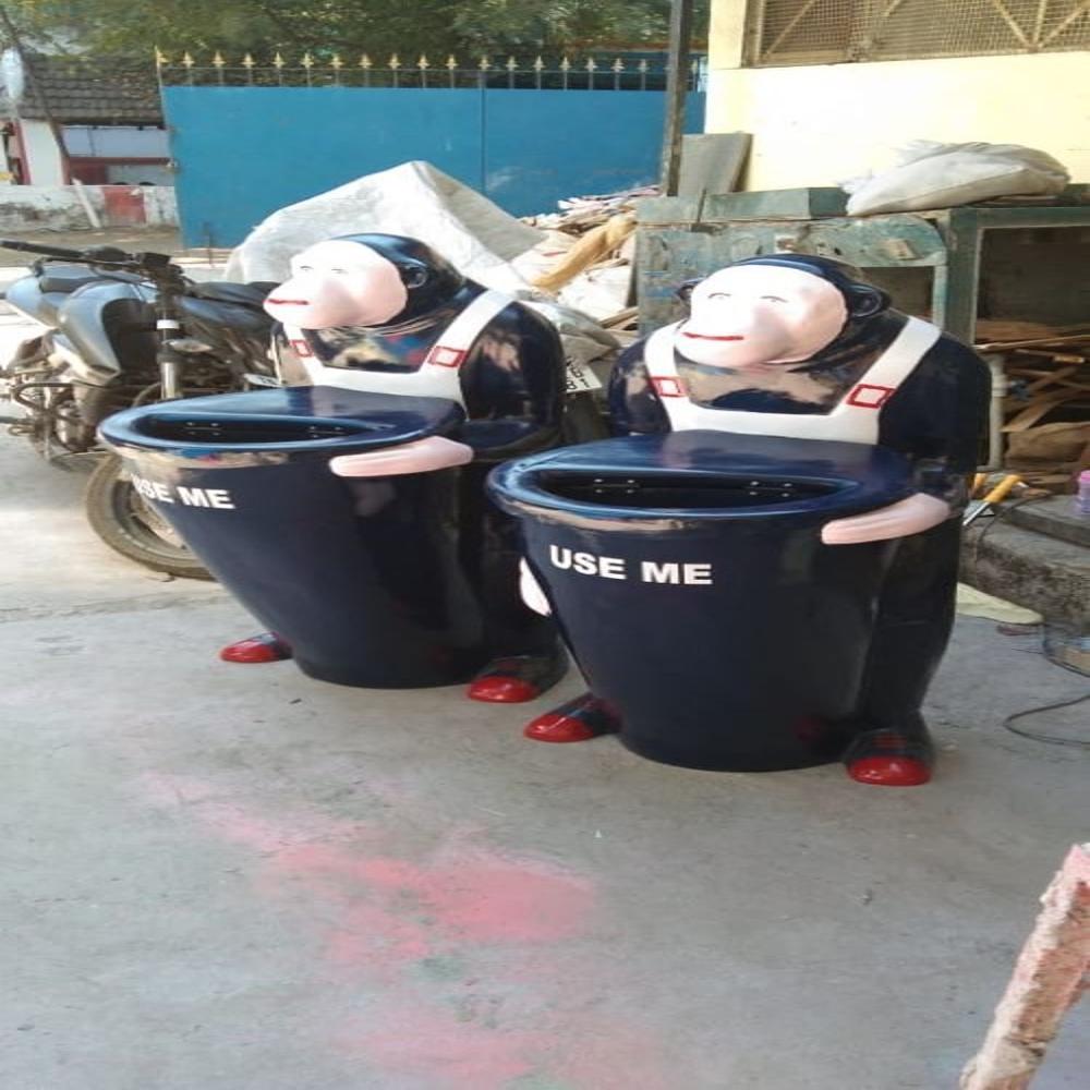 FRP ANIMAL SHAPED DUSTBIN