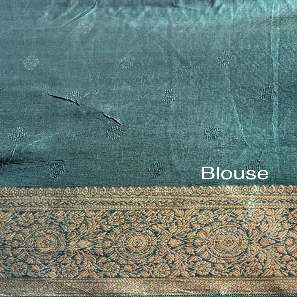 Mysore Silk Saree - Color: Gold