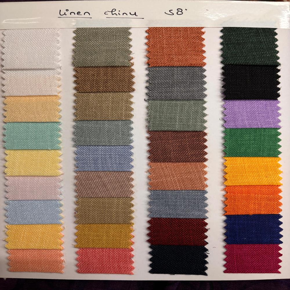 Lusian Linen Fabric Width 58