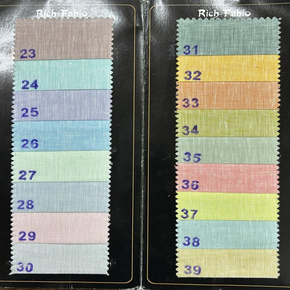60x60 Pure Linen Fabric 