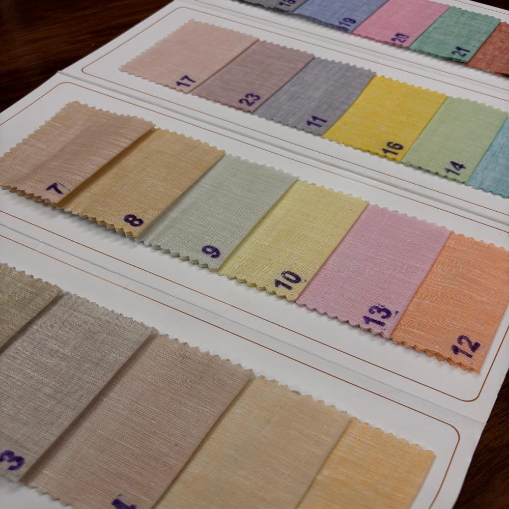 60x60 Pure Linen Fabric - Attributes: Washable