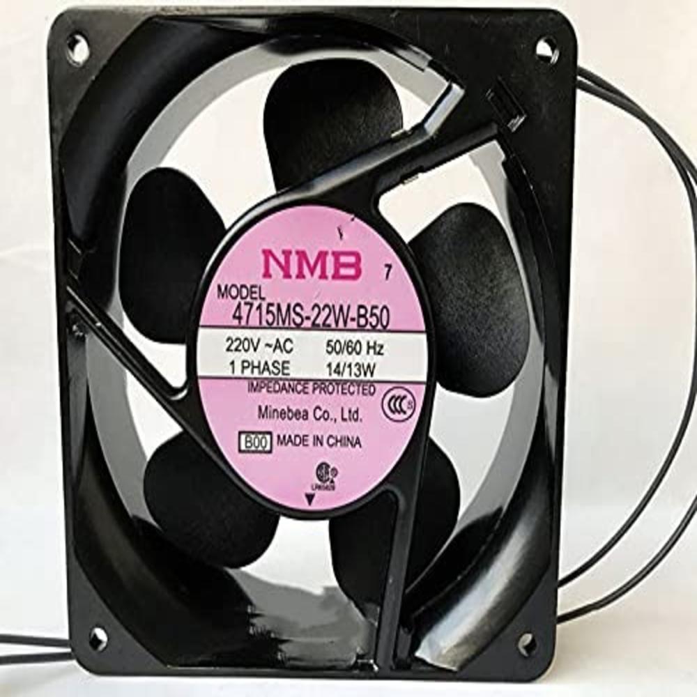 Nmb Mat 4715ms-22w-b50 Fan For 4715ms-22w-b50 220v Fan 14/13w 120mm Ac Cooling Fan - Color: Black