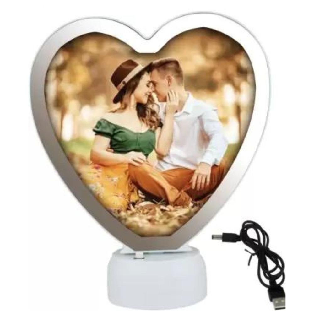 Sublimation Magic Mirror Heart - Color: Multicolor