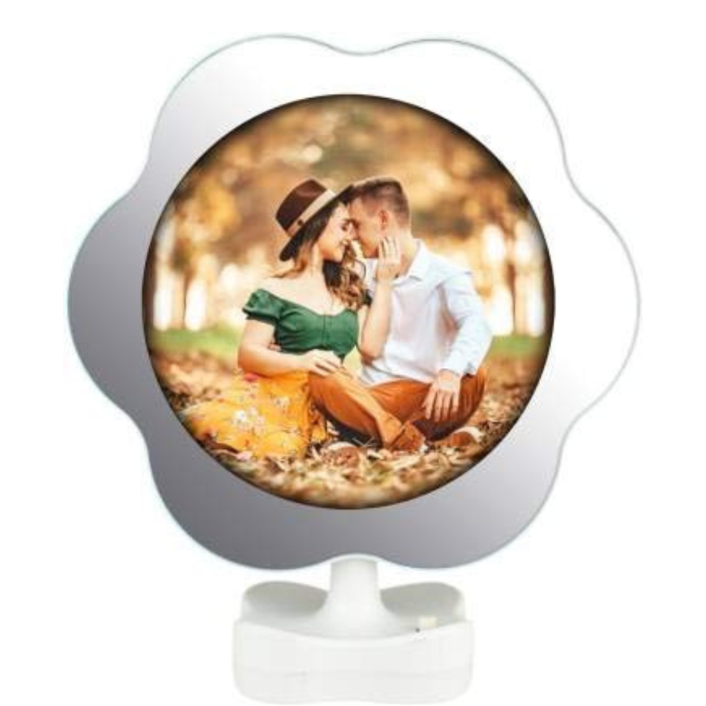MAGIC MIRROR FLORAL/ FLOWER For Personalised Gifting