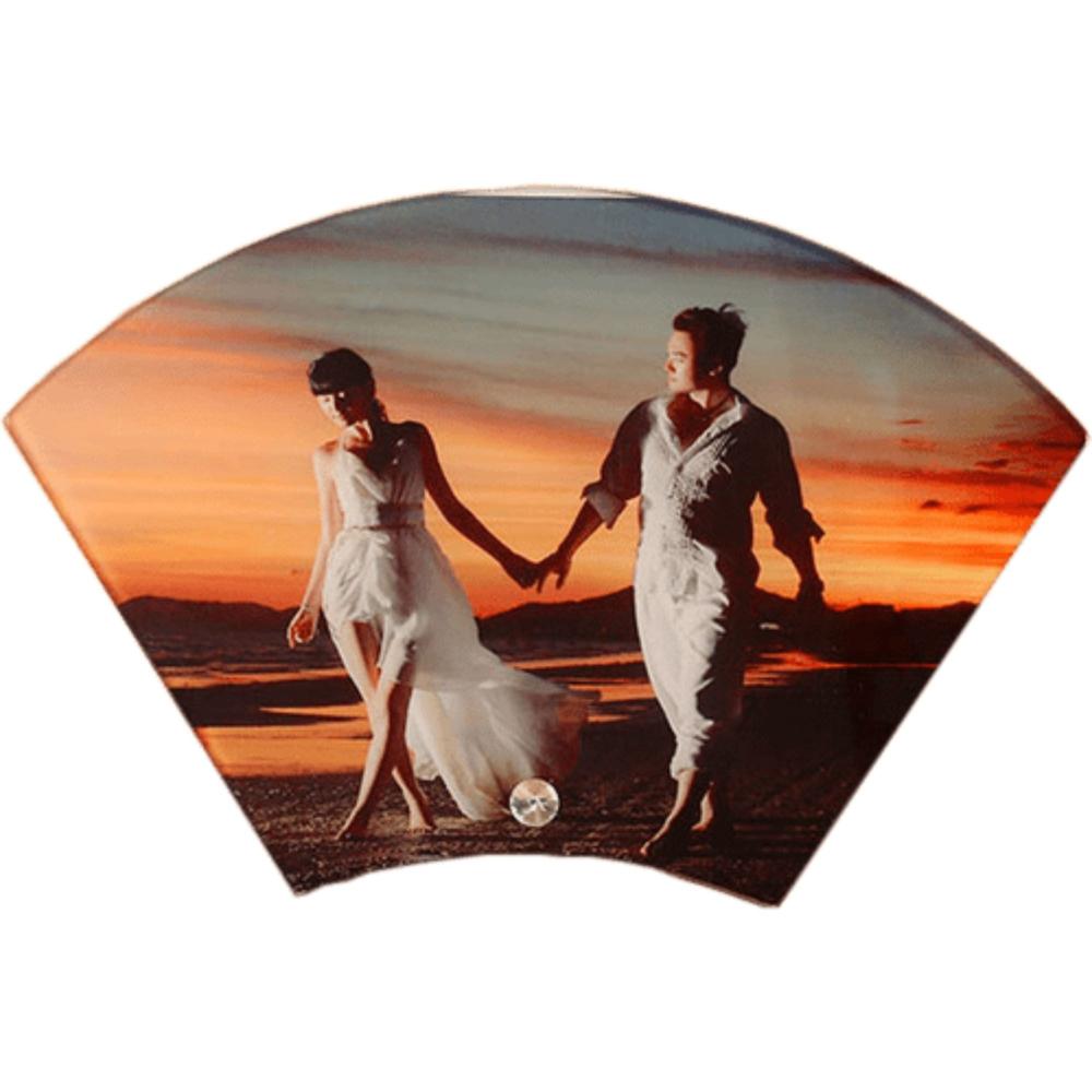 Bl 41 Glass Photo Frame - Color: Multicolor