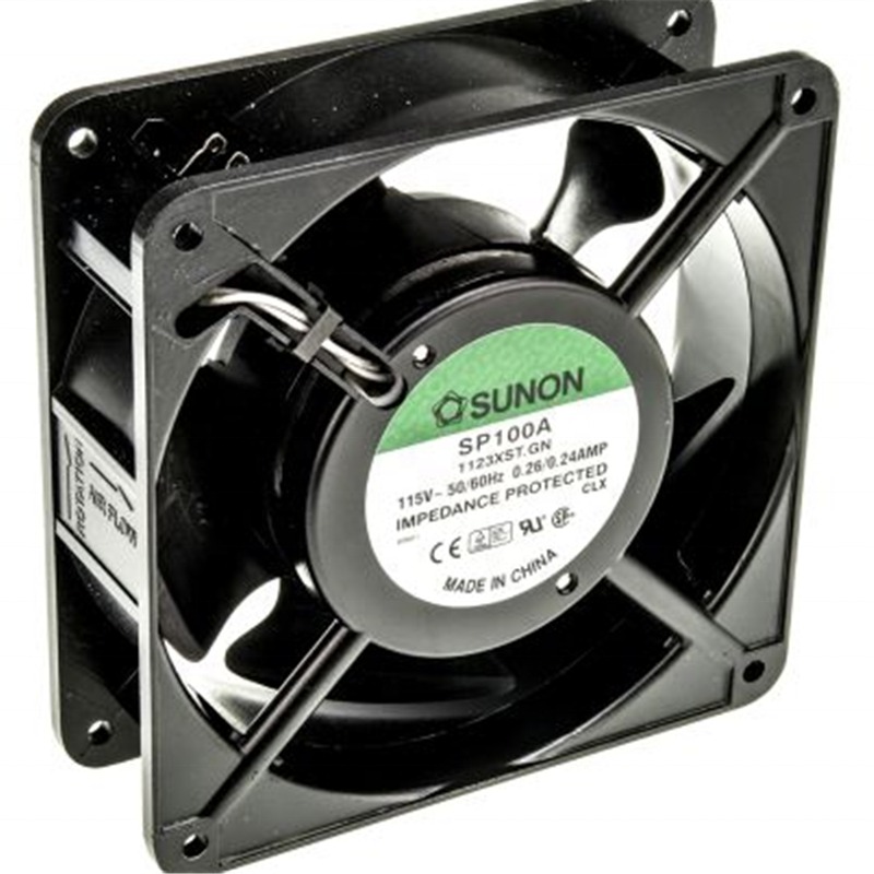 SUNON SP100A 1123XBT.GN 12cm 120X120X38mm AC 115V 20W 3150 RPM 165CFM Ball Bearing Cabinet CPU Laptop Cooling Fan