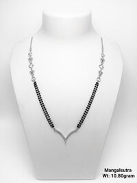 92.5 silver mangalsutra