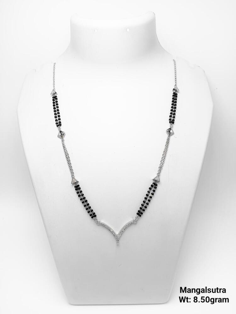 92.5 silver mangalsutra