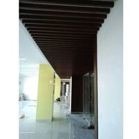 Metal Baffle False Ceiling - Application: Residential & Commercial