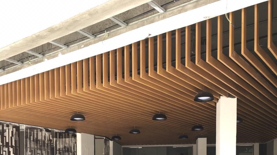 Galvanized metal ceilings