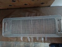 Wire Mesh Surgical Tray with Lid