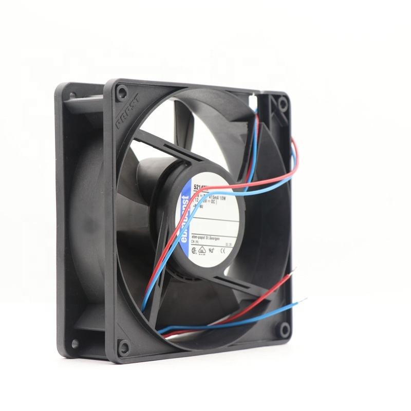 Ebmpapst 5214NH 12738 127x127x38mm 24V 9.8W 3650RPM Ventilation Electric Cabinet Cooler Power Module Cooling Fans