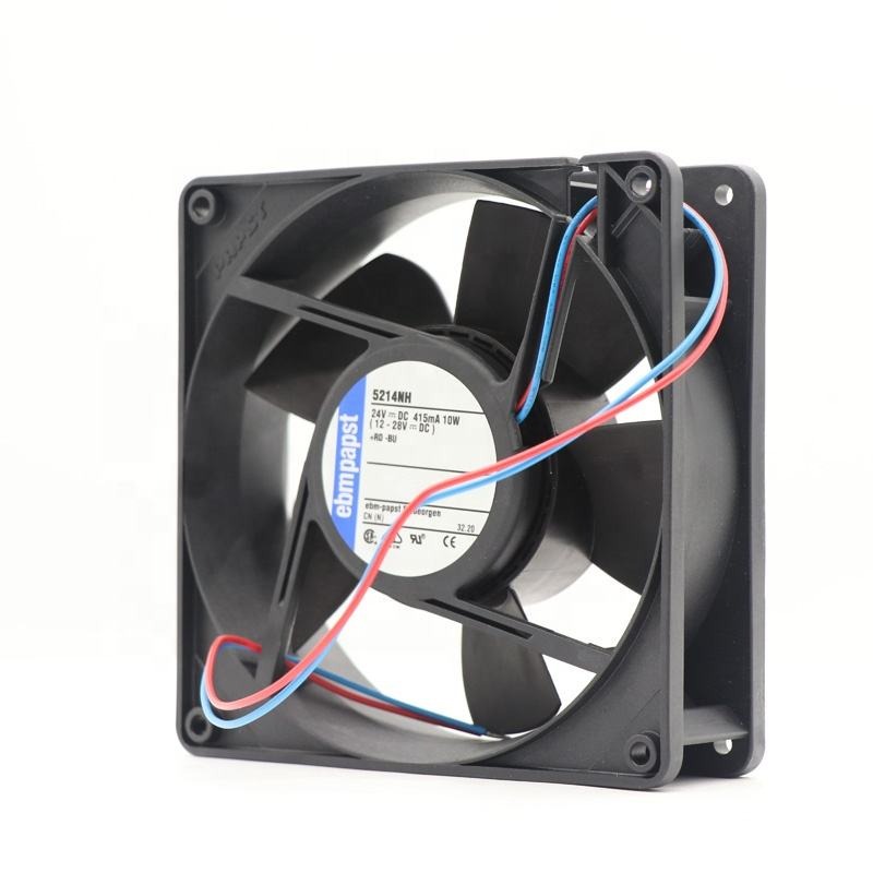 Ebmpapst 5214NH 12738 127x127x38mm 24V 9.8W 3650RPM Ventilation Electric Cabinet Cooler Power Module Cooling Fans