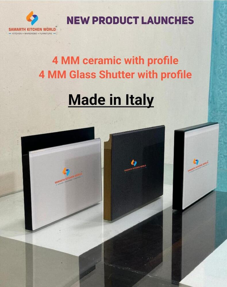 Italian profile Sutter glass and ceramic ply and without ply