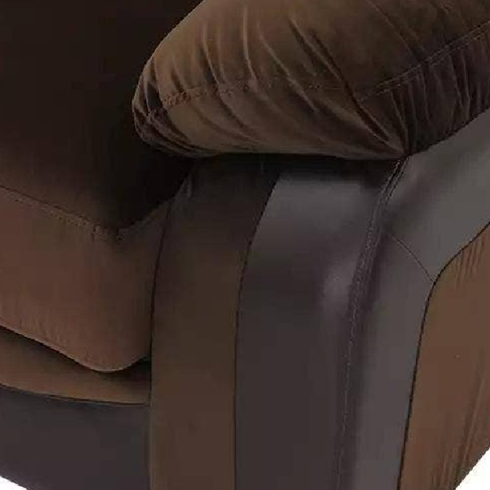 Royaloak Muar Malaysian Fabric Sofa Single Seater - Sf736br-1 - Assembly: No Assembly Required