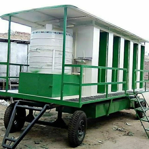 Mobile E Toilet - Color: Silver