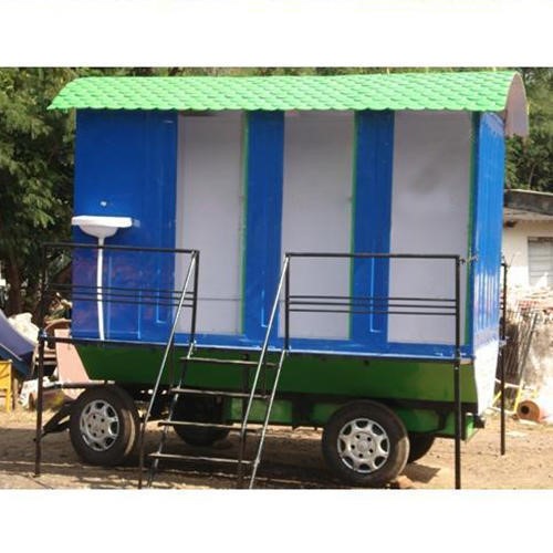 Mobile E Toilet - Color: Silver