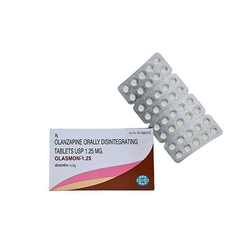 OLANZAPINE-1.25 MG. ( MOUTH DISSOLVING )