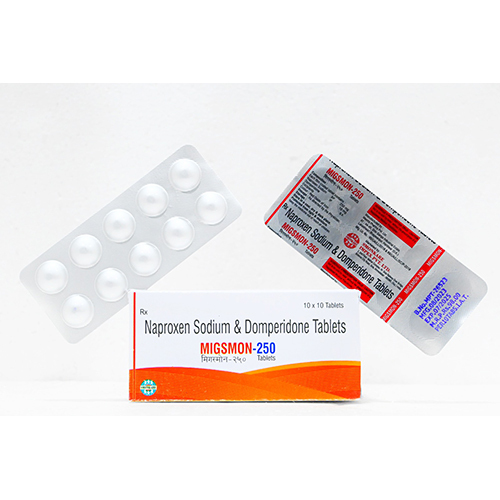 NAPROXEN SODIUM-250 MG. & DOMPERIDONE-10 MG.