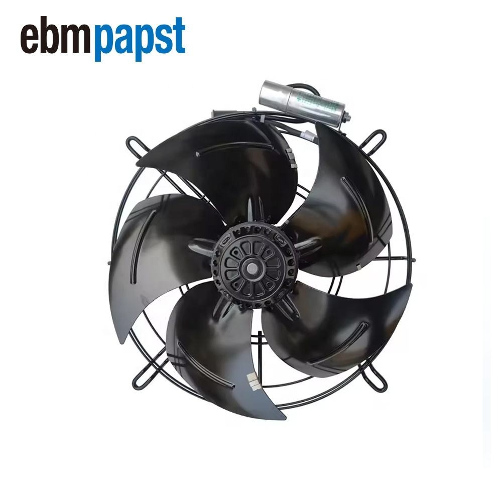 Ebmpapst S4e350-aq02-c01 230v Ac 275w 1660 R/min Industrial Impeller Computer Room Air Conditioner Axial Cooling Fans - Color: Black