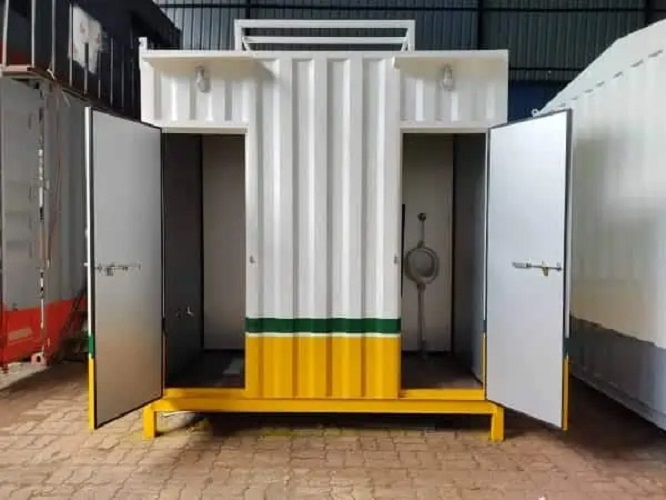 Mobile E Toilet - Color: Silver