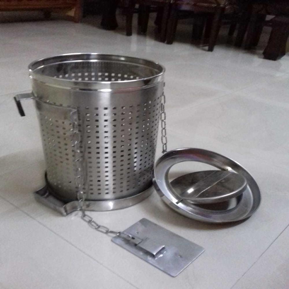 Stainless Steel 202 Swing Dustbin