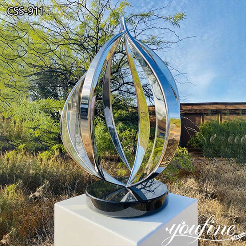Stainless Steel Garden Sculpture
