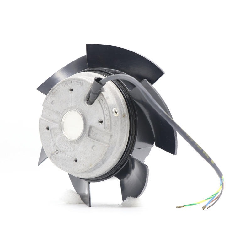 Ebmpapst A2e170-af25-12 M2e068-bf 230v Ac 60hz 122w 130mm 2700rpm 0.45a Outer Rotor Axial Cooling Fan - Color: Black