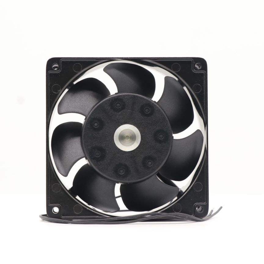 ebmpapst 9650 24V DC 16W 85mA 12cm 12038 120x120x38mm 2600RPM IP20 Ball Bearing Plastic Cabinet CPU Axial Cooling Fan