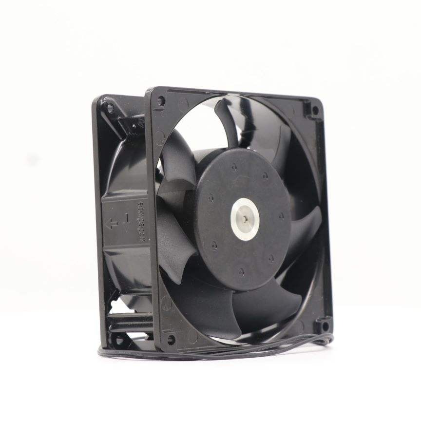 ebmpapst 9650 24V DC 16W 85mA 12cm 12038 120x120x38mm 2600RPM IP20 Ball Bearing Plastic Cabinet CPU Axial Cooling Fan