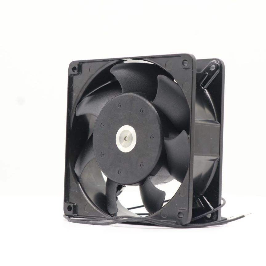 ebmpapst 9650 24V DC 16W 85mA 12cm 12038 120x120x38mm 2600RPM IP20 Ball Bearing Plastic Cabinet CPU Axial Cooling Fan