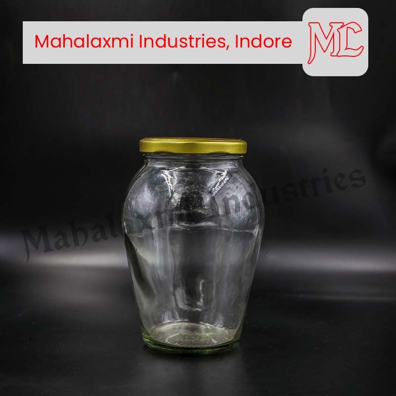 Glass Jar - Round Standard Size, Transparent Eco-friendly Glossy Finish Glass With Matte And Transparent Window Options | Ideal For Industrial Usage