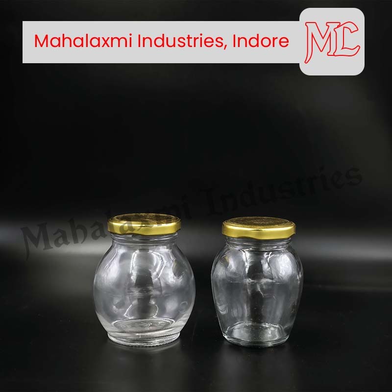 Glass Jar - Round Standard Size, Transparent Eco-friendly Glossy Finish Glass With Matte And Transparent Window Options | Ideal For Industrial Usage