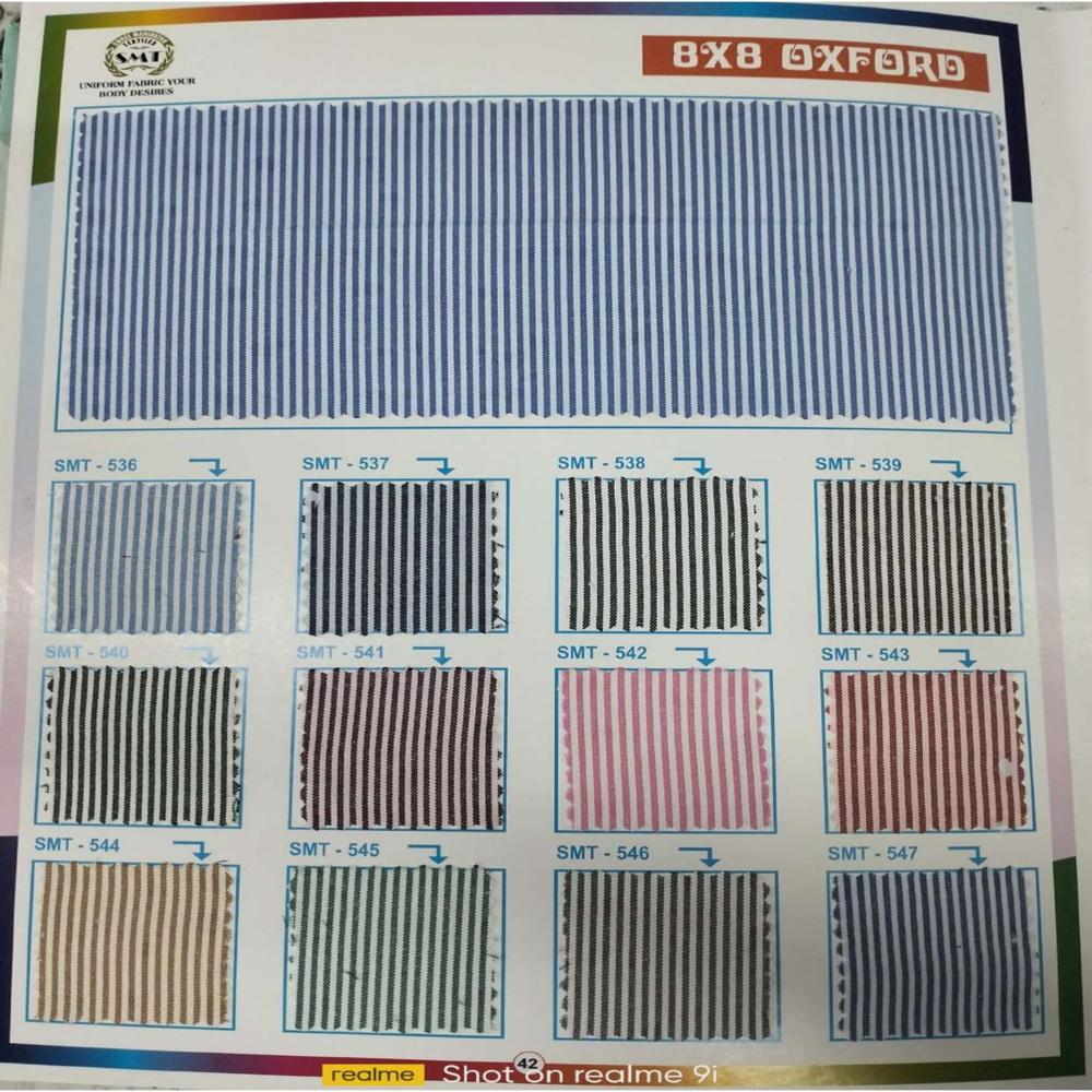 Stripe Uniform Shirting Fabric