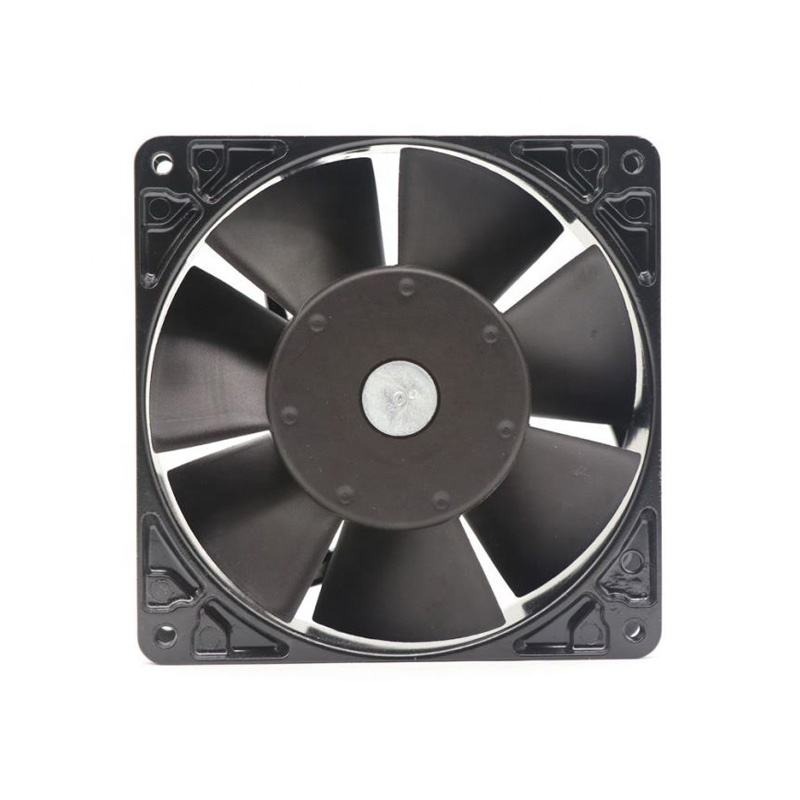 ebmpapst 5908 12738mm 115V AC 206m3/h 50/60HZ 17W 3100RPM Ball Bearing Axial Cooling Fan 5908-105 W2K121-AA15-16