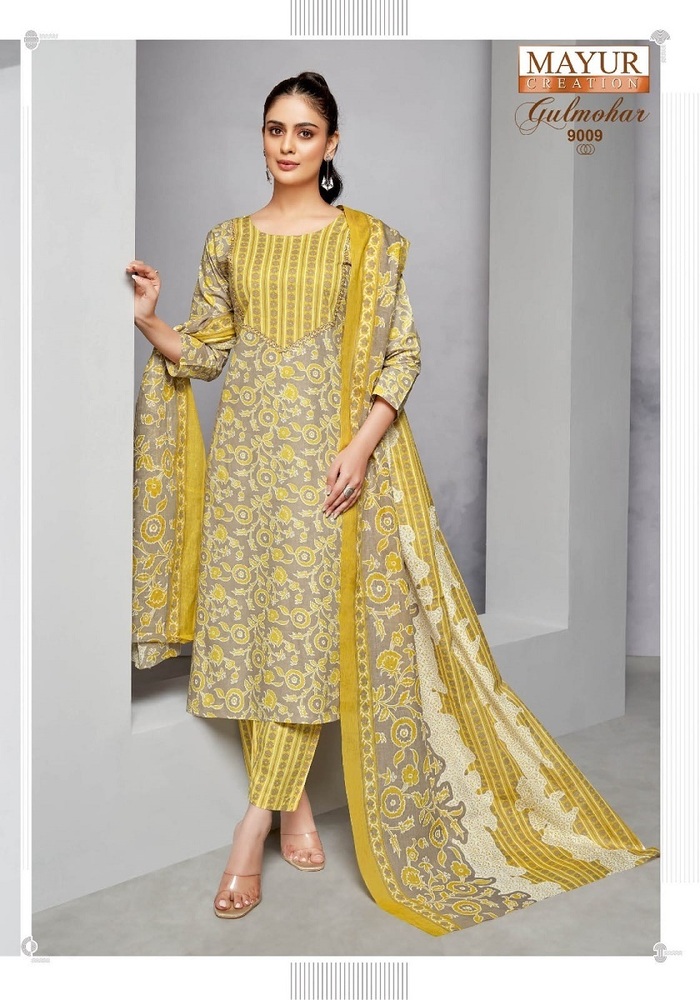 Mayur Gulmohar Vol-9  Dress material