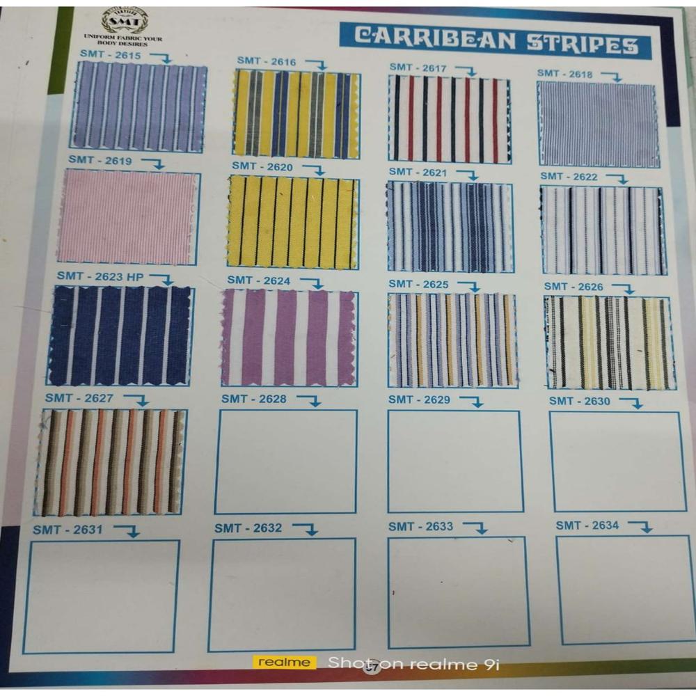 Regular Stripe Uniform Fabric