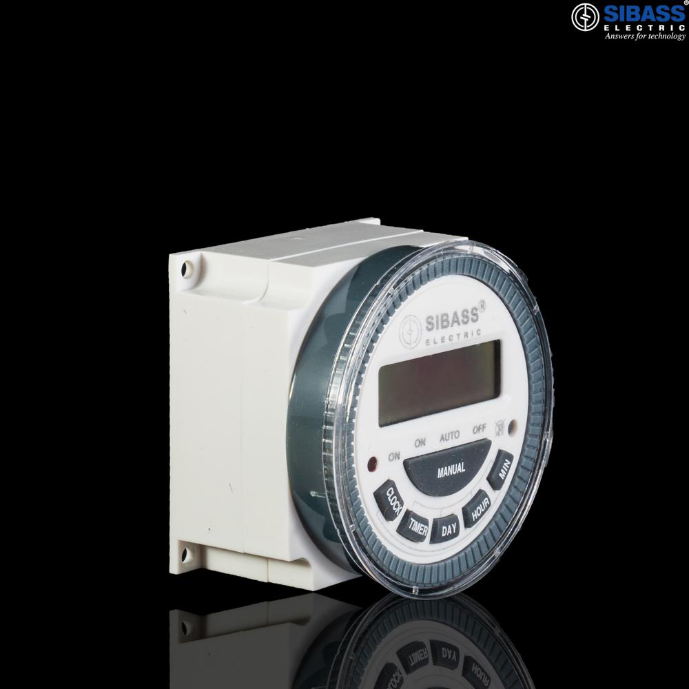 Timer 4/5 Pin 30a With Battery Se-804/805/30a - Color: Grey