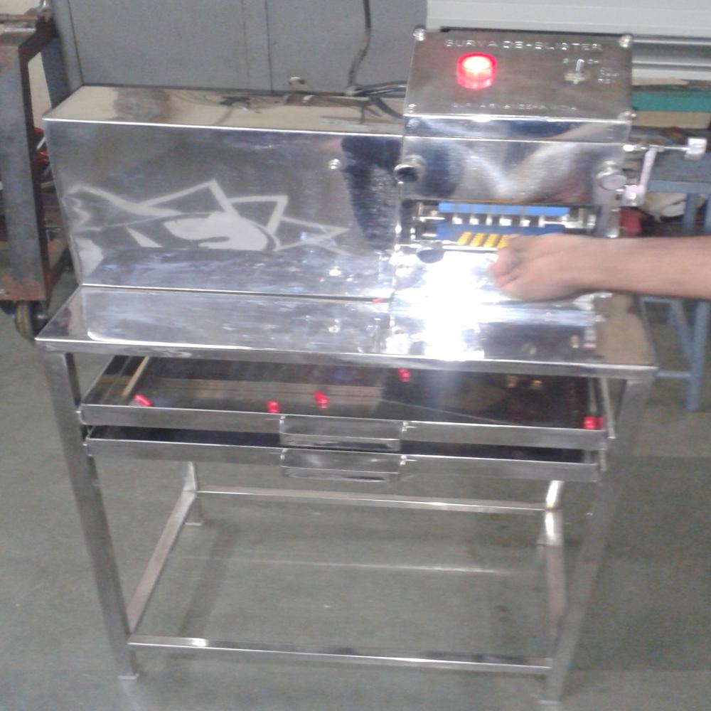 Deblistering Machine - Color: Gray