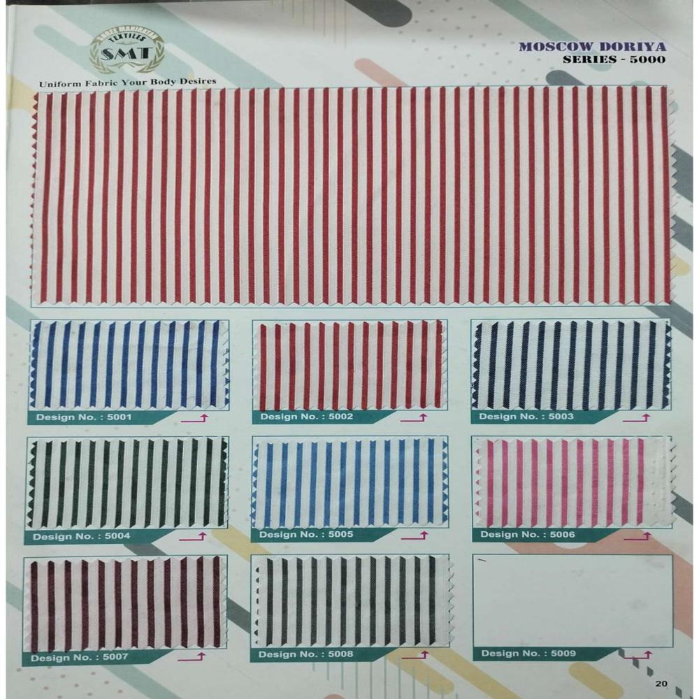 Tidy Checks Uniform Material - Application: Apparel