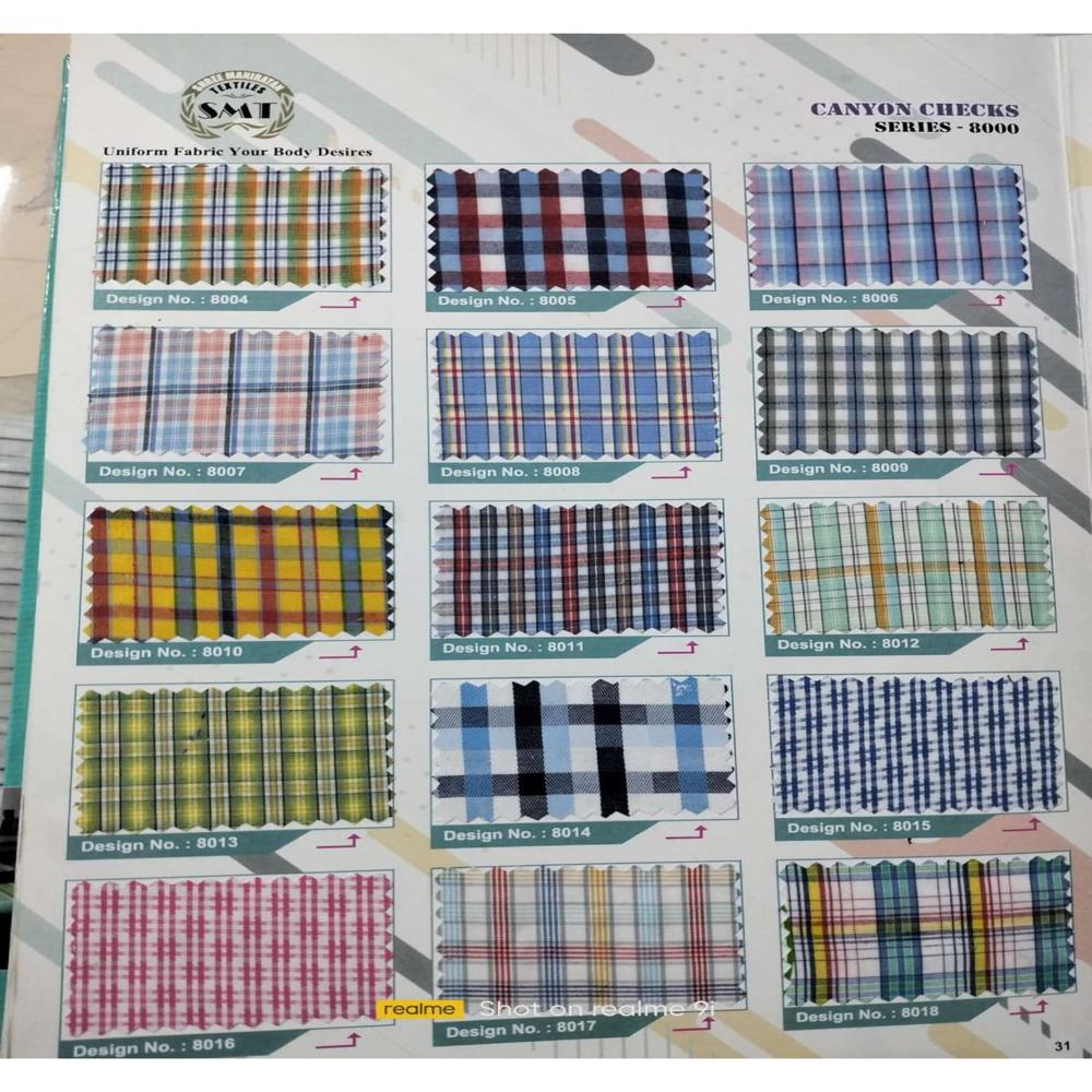 DailyWear Checks Fabric