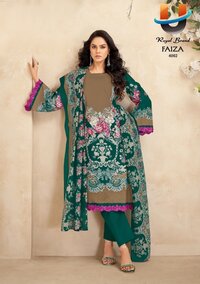 Royal Faiza Vol-4  Karachi Dress material