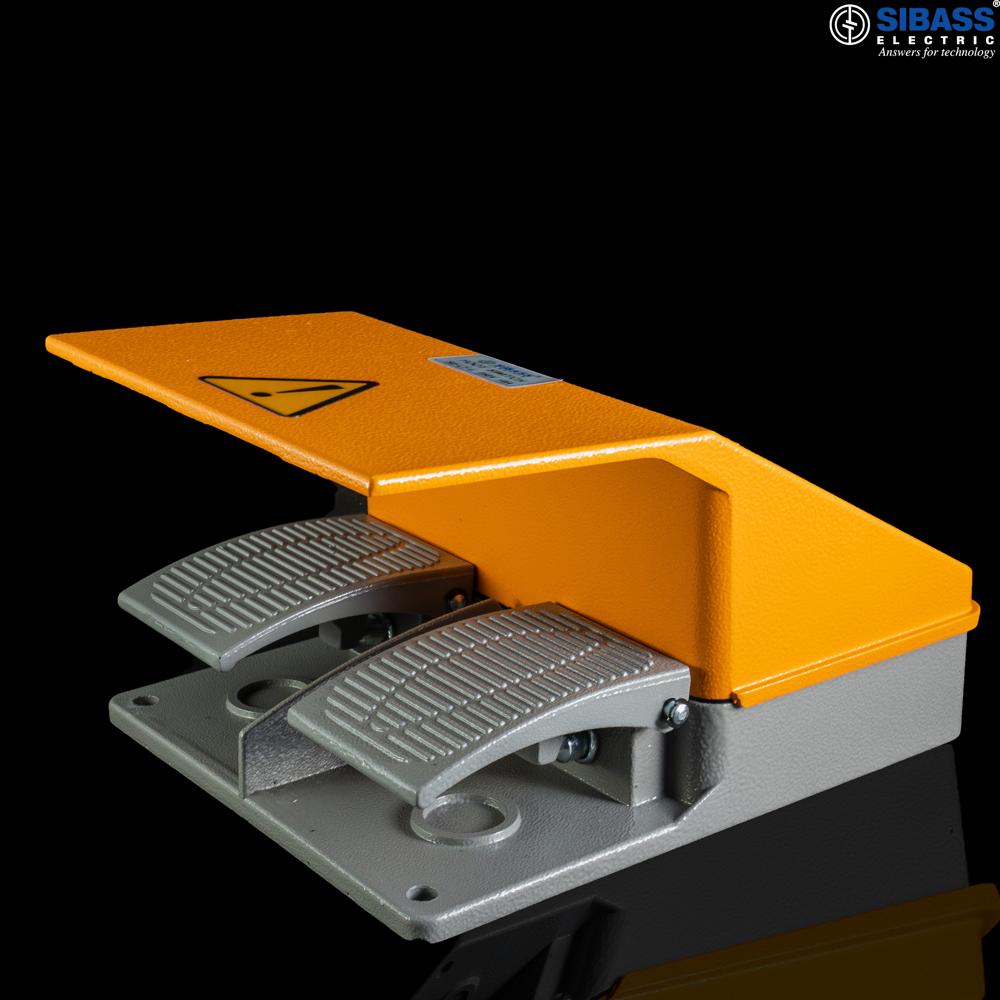 FOOT SWITCH DOUBLE WITH COVER YDTI-15 SE-LT4