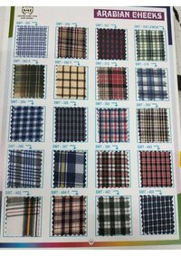 PolyCheck Uniform Shirting Fabric