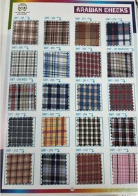 PolyCheck Uniform Shirting Fabric