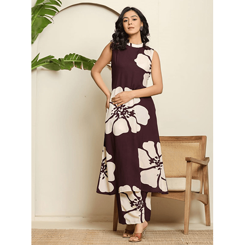 Daily Wear Kurta Palazzo Set