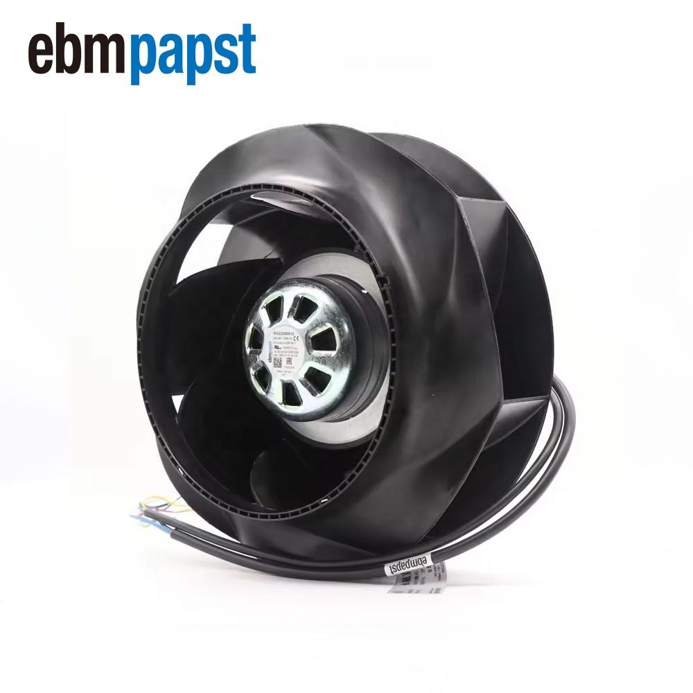 ebmpapst R3G225-RD05-03 230V 82W 2200RPM EC HVAC Fan Fresh Air System Electric Drive Centrifugal Cooling Fan R3G225-8317075812