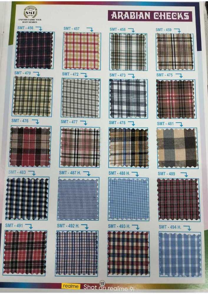Duracheck Poly Cotton Fabric
